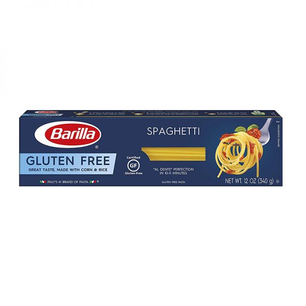 SPAGHETTI BARRLLA GLUTEN FREE  X 400 GRS CAJA X 12 UDS