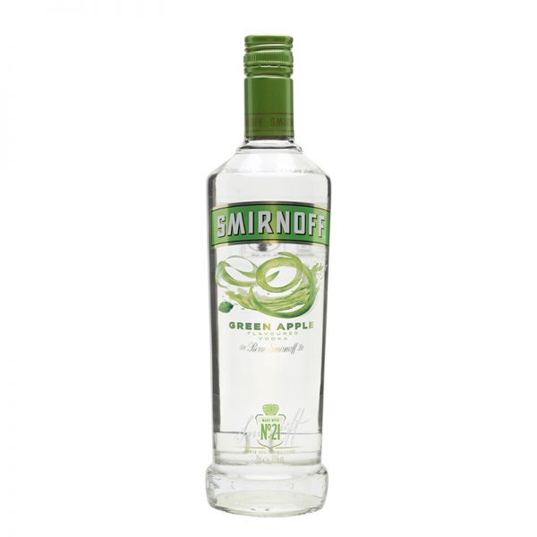 VODKA SMIRNOFF GREEN APPLE x 700 cc