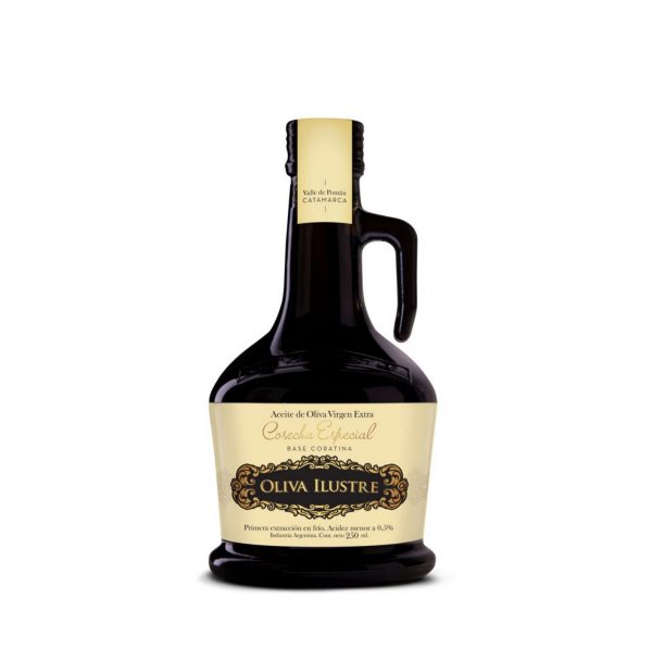 ACEITE DE OLIVA EXTRA VIRGEN OLIVA ILUSTRE "COSECHA ESPECIAL" VASIJA 12 X 250CC