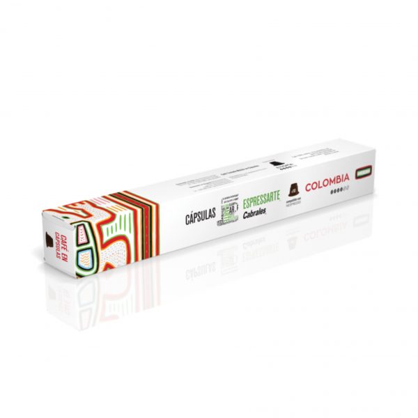 ESPRESSARTE CABRALES CAFÉ TOSTADO COLOMBIA 10 X 5,5grs