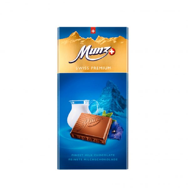 CHOCOLATES MUNZ MILK 12 X 100grs
