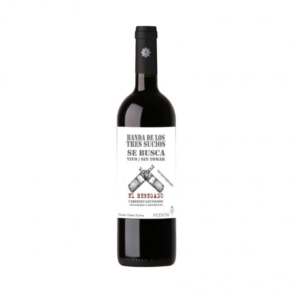 LOS TRES SUCIOS RENEGADO CAB SAUV  750 CC