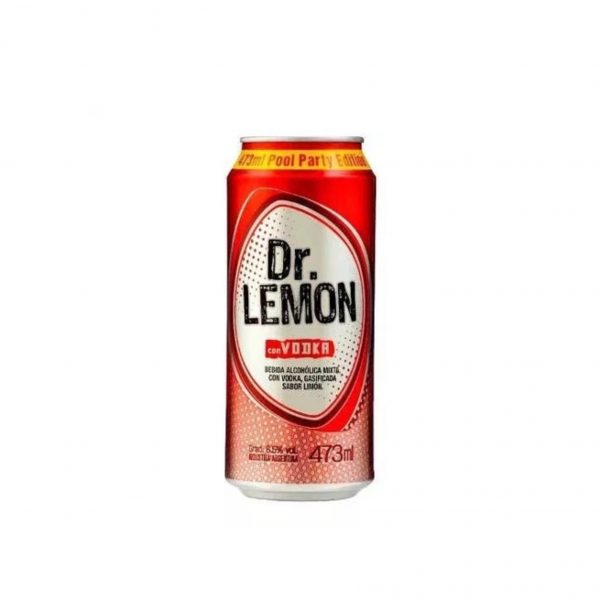 DR. LEMON VODKA 4X6 X 473cc