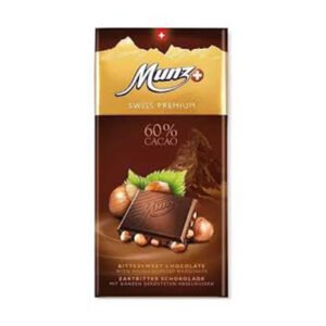 Chocolate Munz Dark 60% Hazelnut