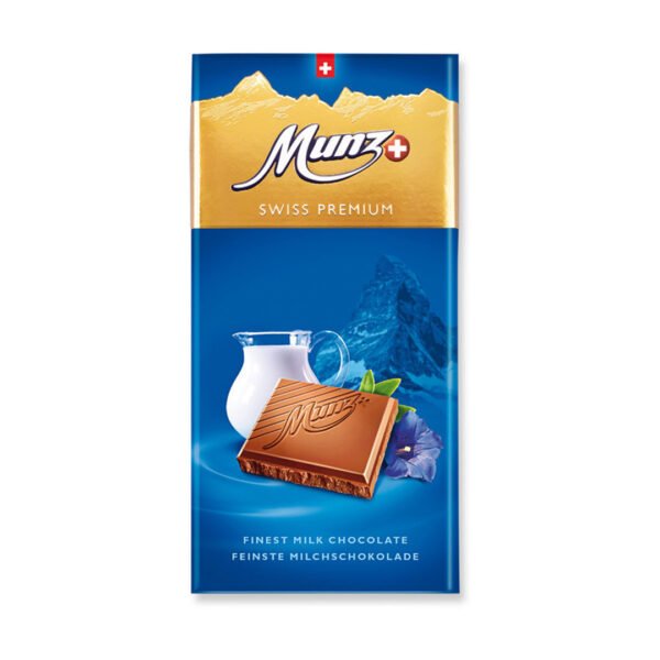 Chocolate Munz Swiss Premium Milk Chocolate