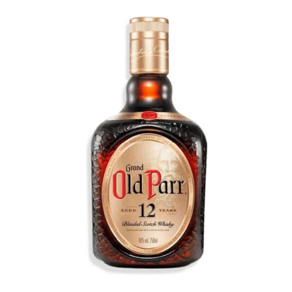 Grand Old Parr 12 Años - Blended Scotch Whisky - Botella 750 ml