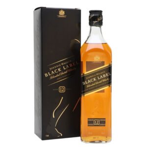 Johnnie Walker Black Label 12 Años - Blended Scotch Whisky - Botella 750 ml