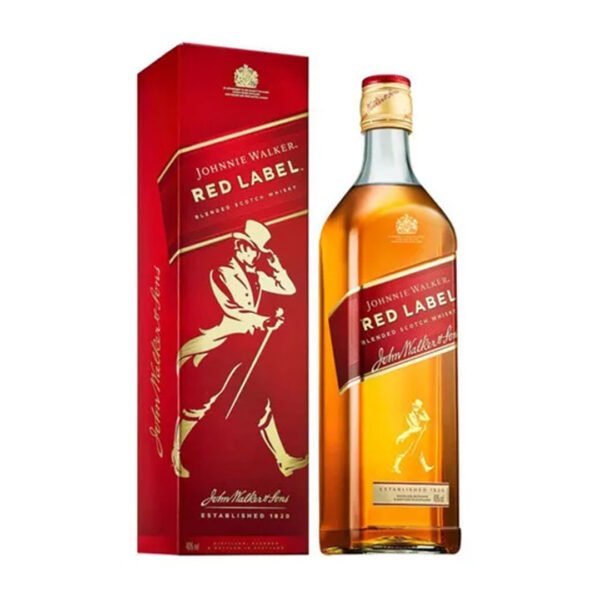 Johnnie Walker Red Label - Blended Scotch Whisky - Botella 750 ml