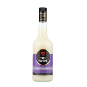Licor Tres Plumas Chocolate Blanco