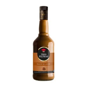 Licor Tres Plumas Dulce de Leche