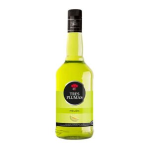 Licor Tres Plumas Melón