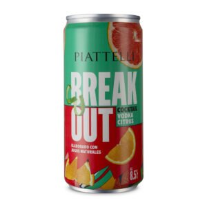 Piattelli Breakout Vodka Citrus - Lata 350ml