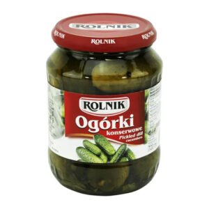 Rolnik Premium Pepinos Agridulces en Vinagre - Frasco de 720 grs