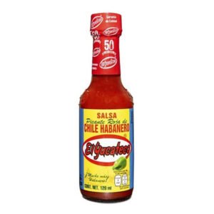 Salsa Picante Roja de Chile Habanero "El Yucateco" - Botella 120 ml