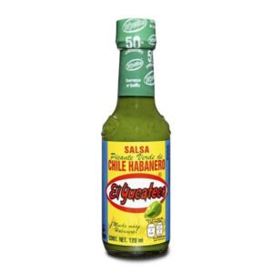 Salsa Picante Verde de Chile Habanero "El Yucateco" - Botella 120 ml