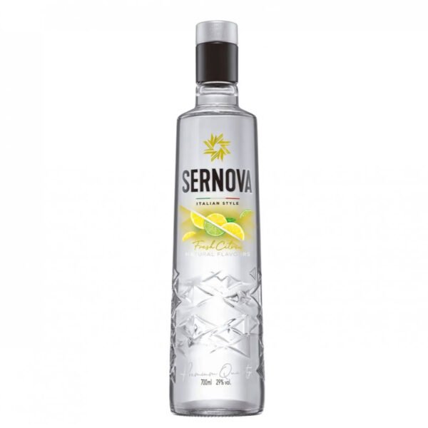 Sernova Vodka Saborizado Fresh Citrus (Cítricos Frescos) - Botella 700 ml