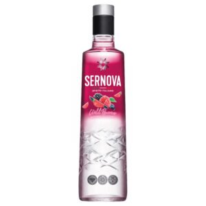 Sernova Vodka Saborizado Wild Berries (Frutos del Bosque) - Botella 700 ml