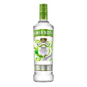 Smirnoff Flavored Vodka Green Apple (Manzana Verde) - Botella 700 ml