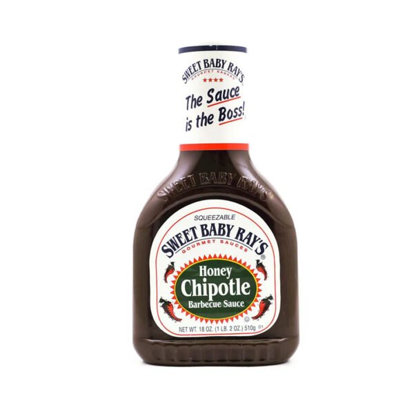 Sweet Baby Ray's Honey Chipotle BBQ Sauce - Botella Squeezable 510 grs (18 Oz)