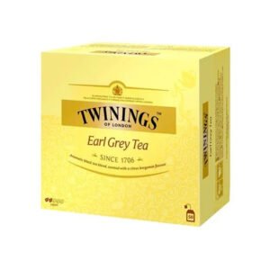 Twinings of London Earl Grey Tea - Caja con 50 Saquitos