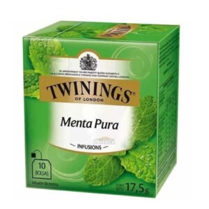 Twinings of London Infusión de Menta (Peppermint) - Caja con 10 Bolsas 15g