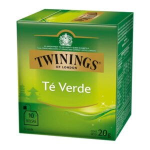 Twinings of London Té Verde Puro (Pure Green Tea) - Caja con 10 Bolsas (20g)