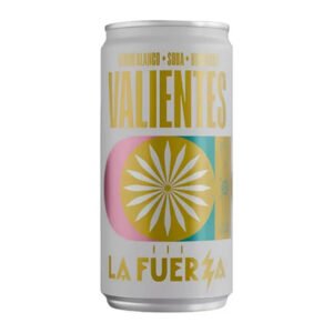 Valientes La Fuerza Vermú Blanco, Soda y Botánicos - Lata 269ml
