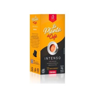 Cápsulas de Café La Planta de Café Intenso (Compatibles Nespresso)