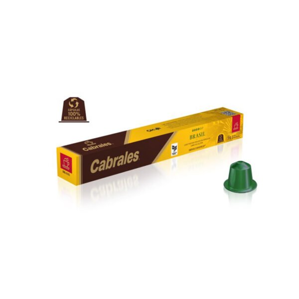 Cápsulas de Café Cabrales Nespresso Aluminio - Brasil